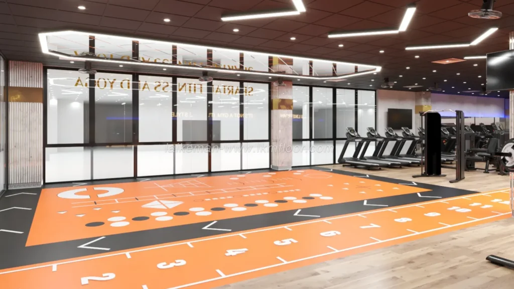 vinyl gym flooring