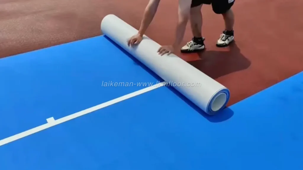 pickleball court roll